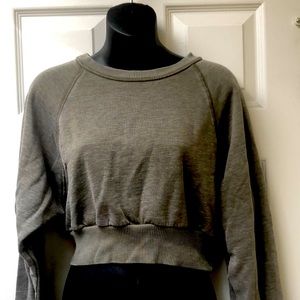 Aeropostale cropped sweatshirt